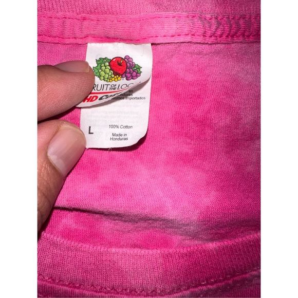 Cincinnati Bengals Joe Burrow Pink Bleached Jersey Tee - Picture 3 of 3